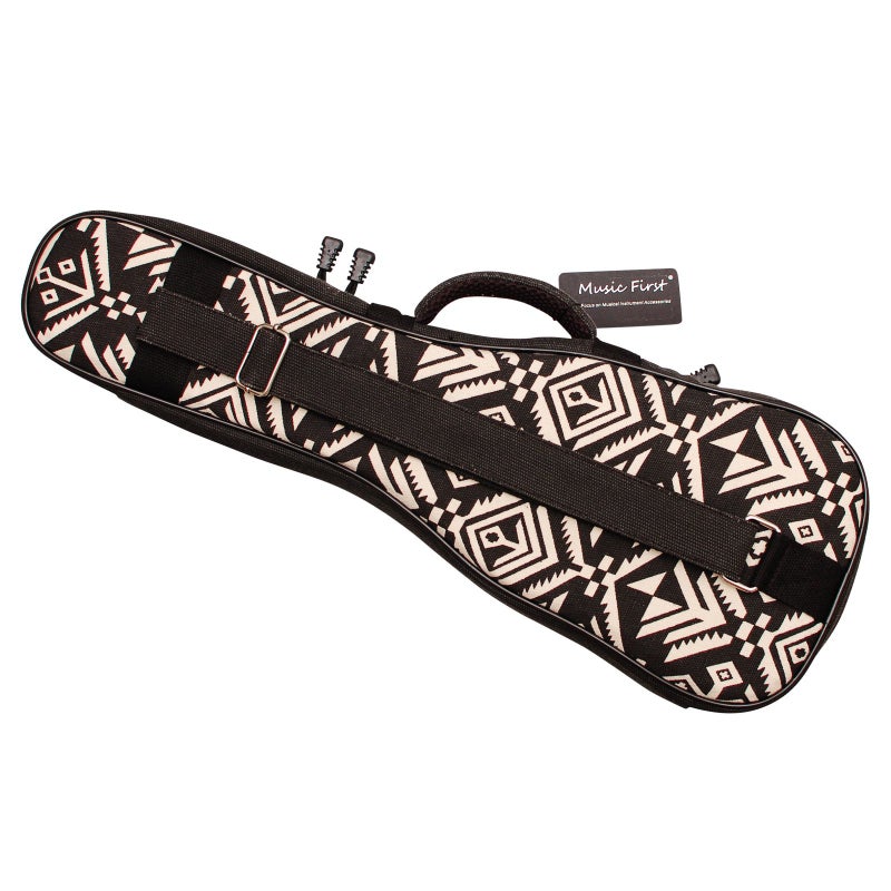 MUSIC FIRST Canvas Vintage style 26/27 inch Tenor Aztec Ukulele case ukulele bag ukulele cover - Image 2